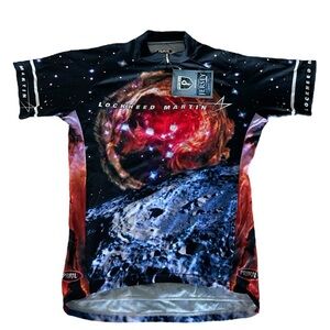 NWT Primal Cycling Jersey Lockheed-Martin Space - Men’s Large
